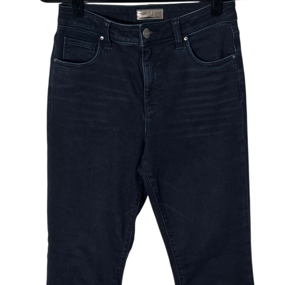 Kut From The Kloth Ana High Rise Fab Ab Flare Jeans Ambitious Dark Indigo Size 2 - Picture 12 of 14